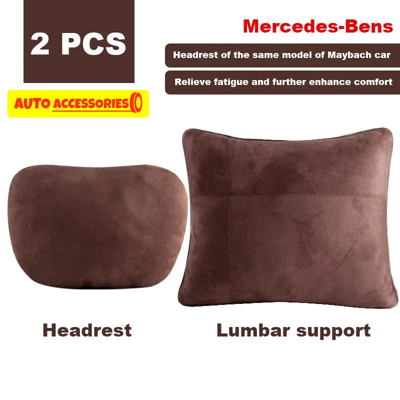 Premium Car Headrest Neck Support Pillow