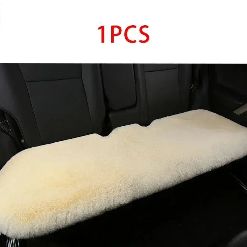 Plush Rabbit Fur Car Seat Cushion