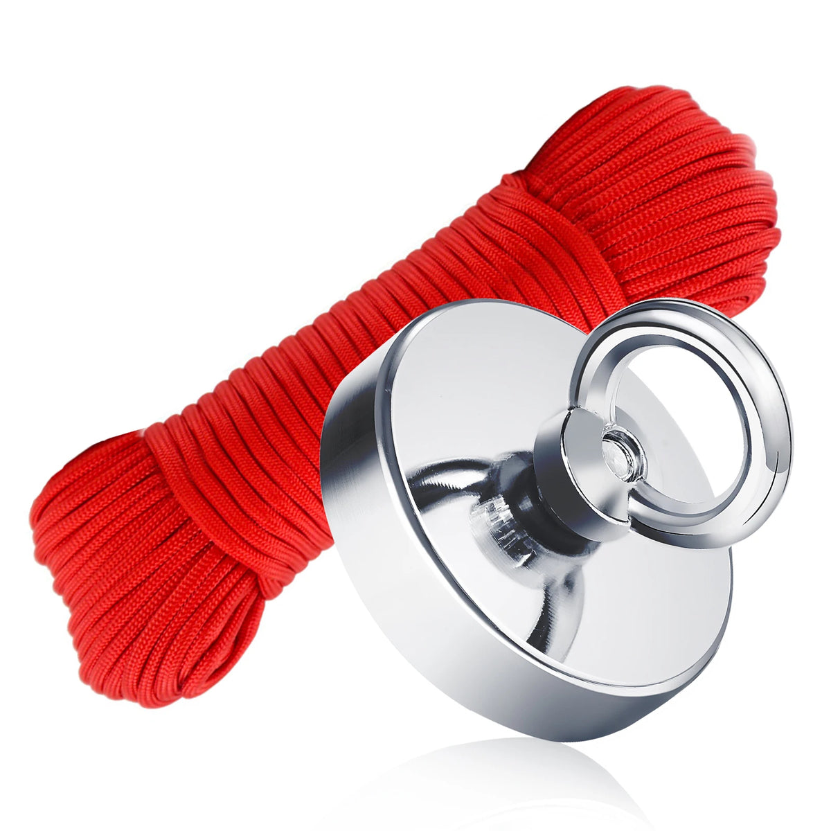 Heavy-Duty Neodymium Fishing Magnet for Recovery & Treasure Hunting