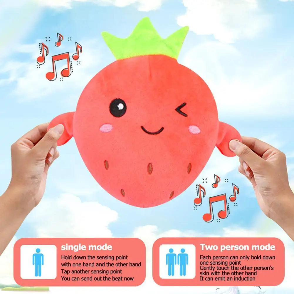 Banana Rhythm Sensing Plush Toy for Kids