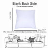 Chibi Cartoon Character Cushion Cover – Double-Sided Print