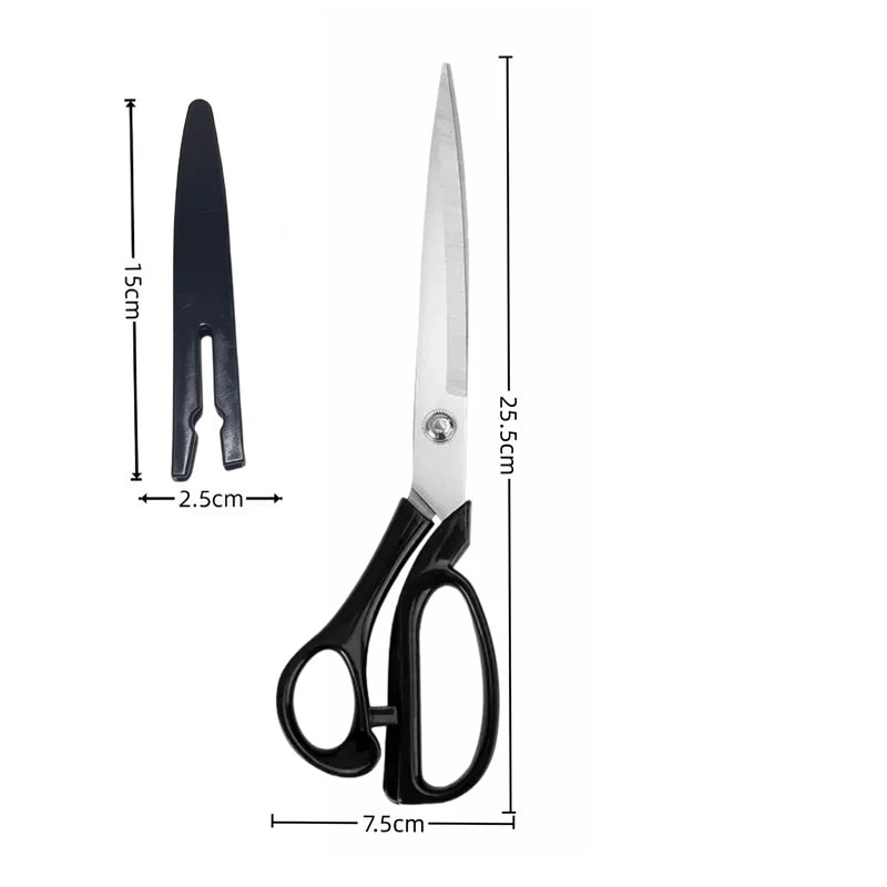 Professional Heavy-Duty Shears for Fabric, Leather & Sewing