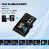 High-Speed microSD Memory Card with Adapter