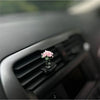 Mini Rose and Sunflower Car Dashboard Vase Decor