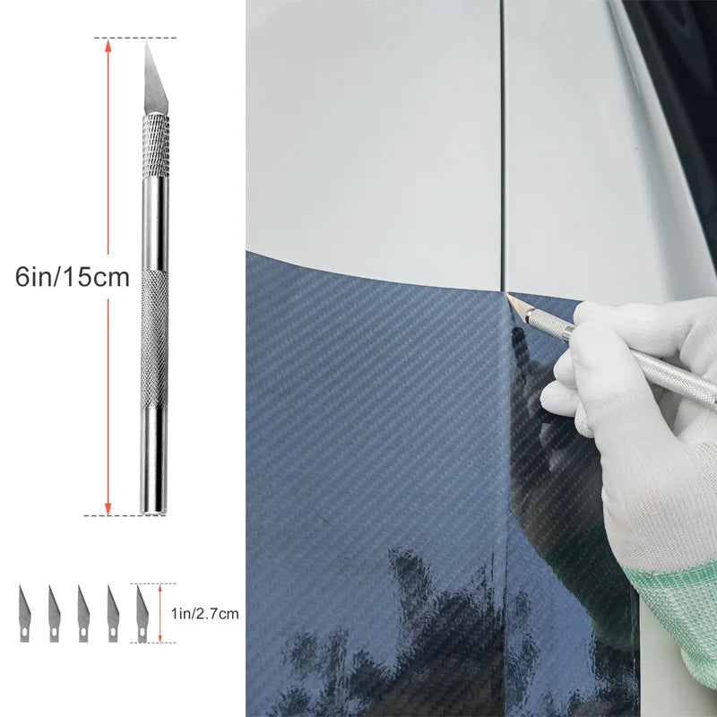 Complete Car Window Tint & Vinyl Wrap Installation Tool Kit