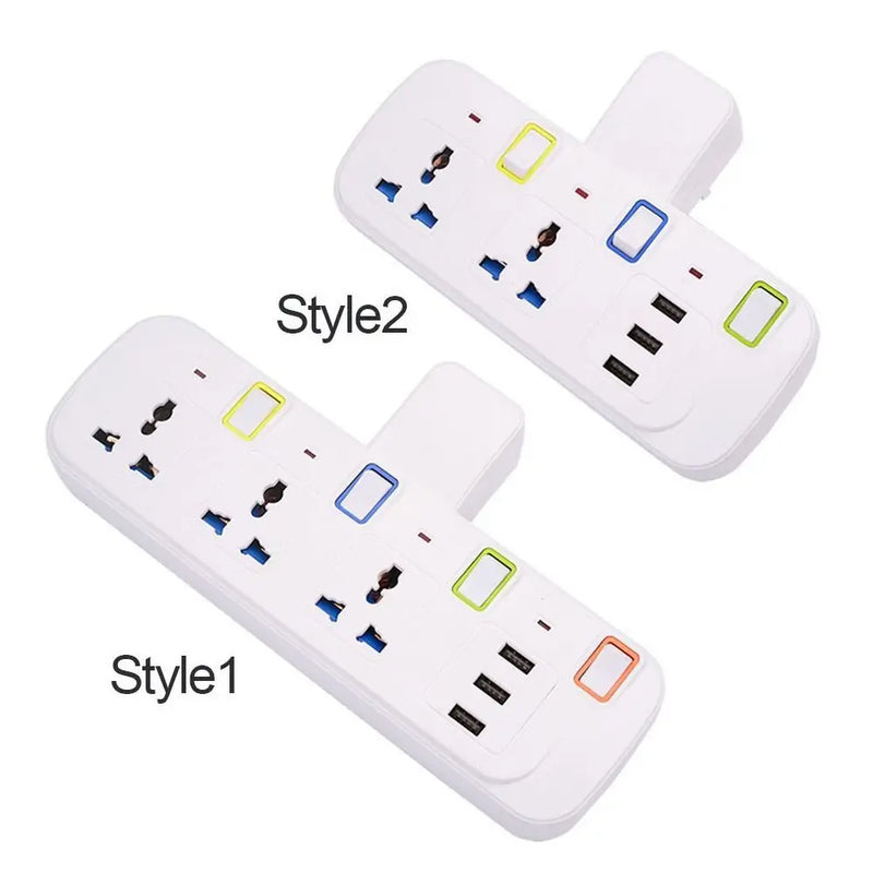 شريط طاقة ذكي بمنفذ USB مع حماية من ارتفاع الجهد