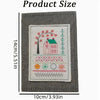 Complete Embroidery Stitch Book Kit with 106 Patterns