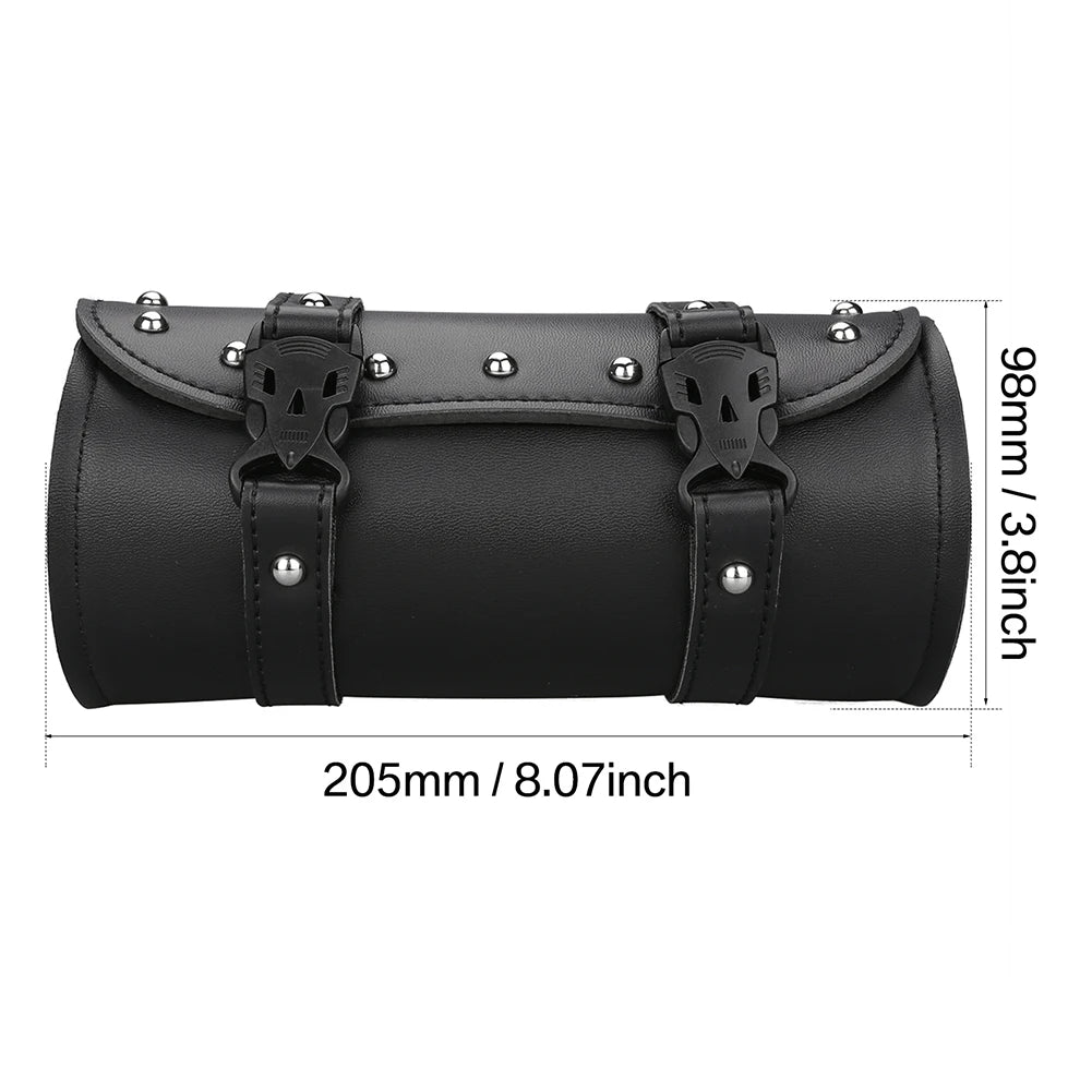 Motorcycle PU Leather Utility Saddlebag
