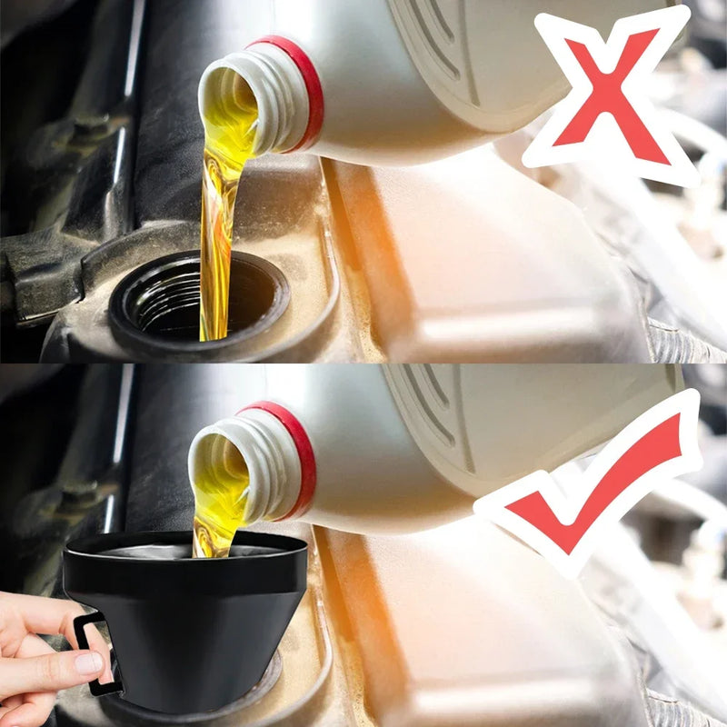 Engine Refueling Funnel with Filter