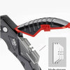 Folding Utility Knife with Replaceable Blade and Safety Lock