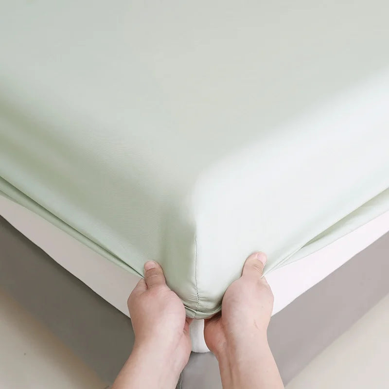 Bamboo Fiber Fitted Sheet - Silky Cooling & Breathable