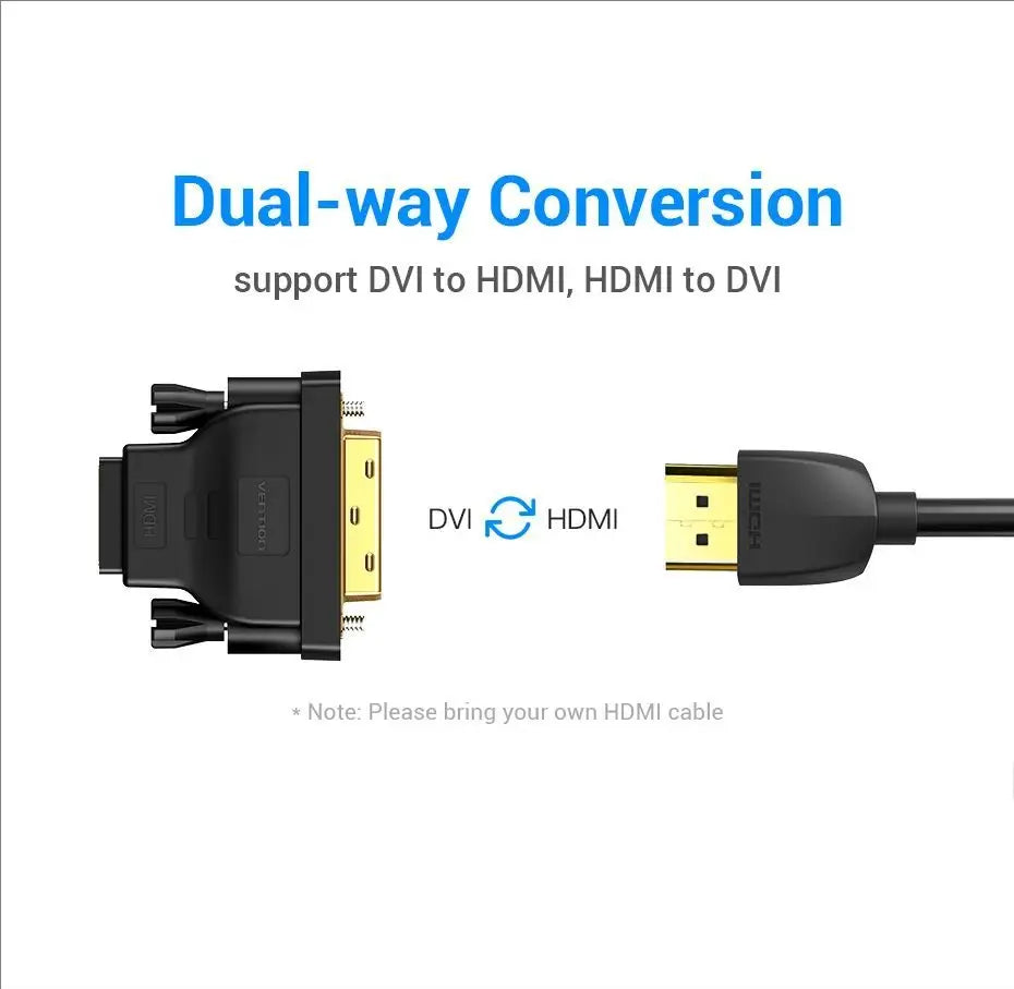 DVI to HDMI Bi-Directional Adapter