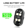 Wireless RGB Strobe Warning Light with USB Charging