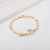 Kids' Charm Bracelet Set - Butterfly, Rainbow, Smiley & More