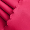 Round Solid Color Polyester Tablecloth for Weddings, Parties & Dining