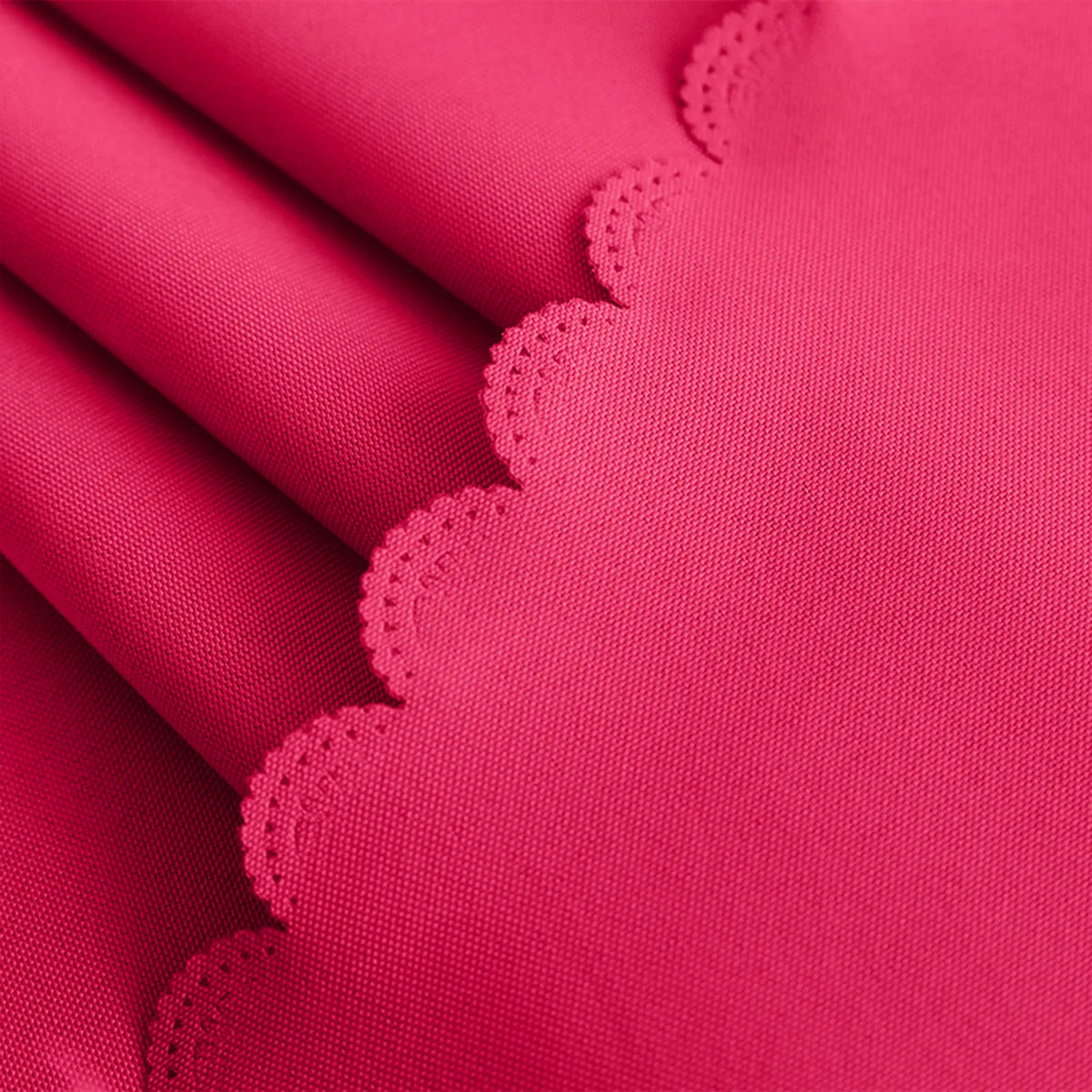 Round Solid Color Polyester Tablecloth for Weddings, Parties & Dining