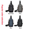 Men's Waterproof Anti-Theft Crossbody Bag with USB Charging Port