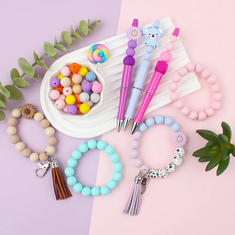 Silicone Beads for Jewelry Making