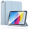 Slim PU Leather Smart Case for iPad 11th Gen (2025) & 10th Gen (2022) with Pencil Holder