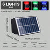 Dual-Direction Solar Wall Light