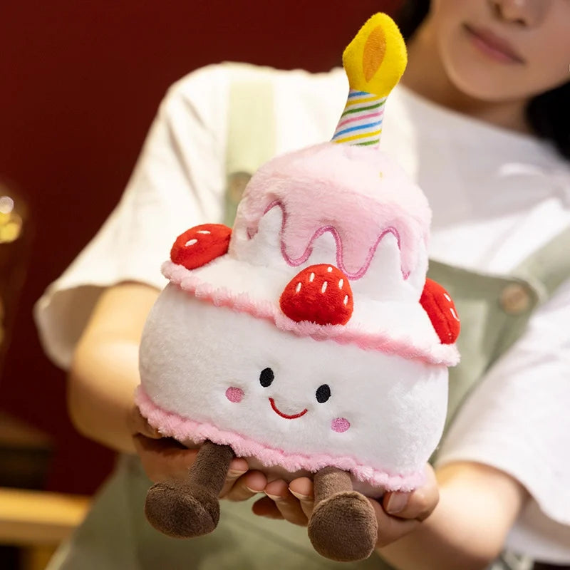 Peluche de Tarta de Fresa