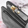 Adorable Highland Cow Long Wallet with Zipper Closure