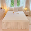 Plush Bed Skirt – Warm, Soft, and Elegant Bedding Essential