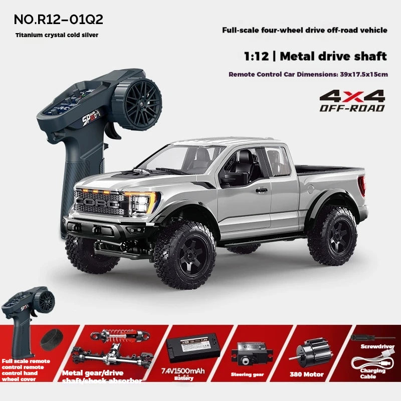 1:12 Scale F-150 Raptor 4WD RC Pickup Truck