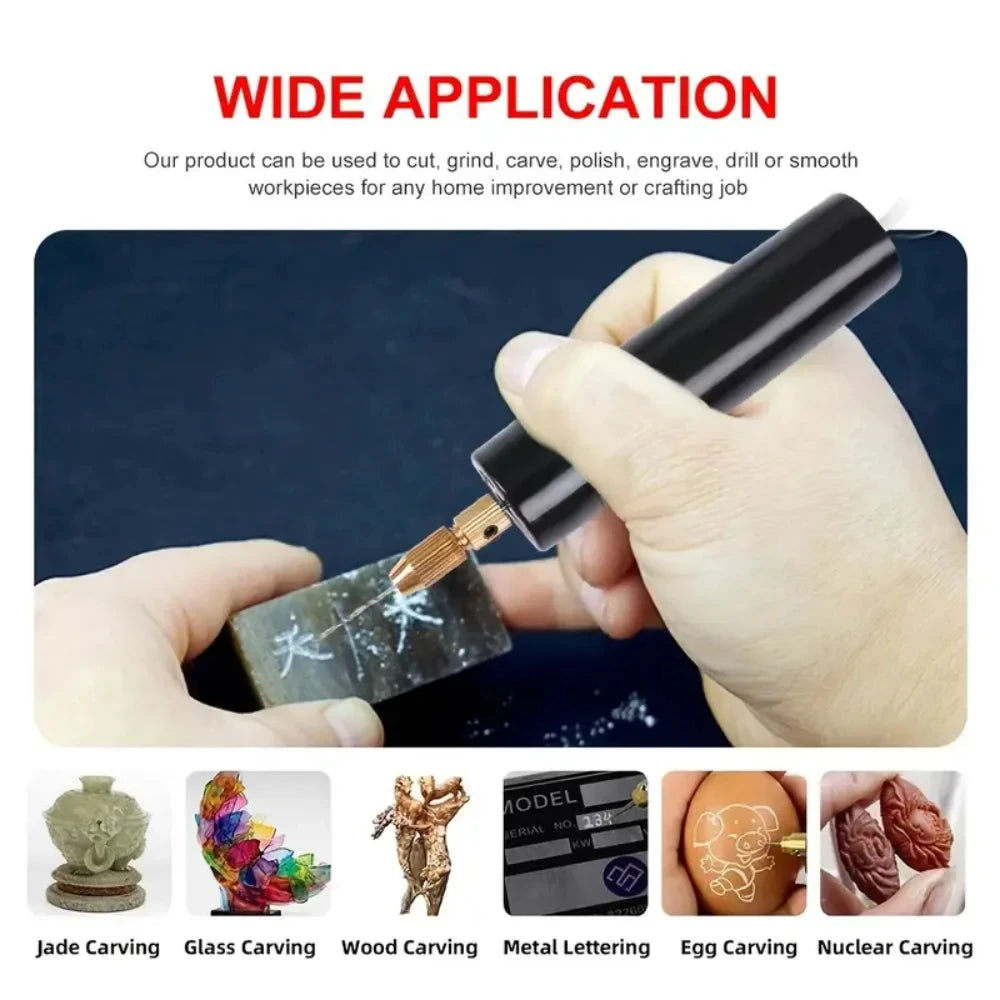 Mini Electric Drill for Jewelry Making & Precision Crafting