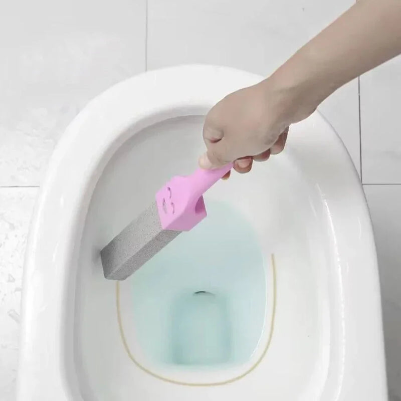Pumice Cleaning Stone with Handle – Safe, Gentle Stain Removal for Toilet, Sink & Tile