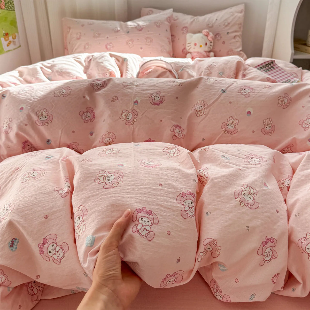 Ultra-Soft Microfiber Duvet Cover Set with Pillowcases