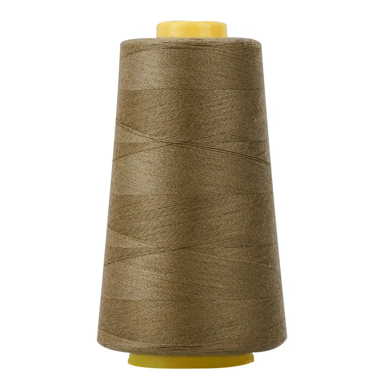 Solid Color Polyester Sewing Thread Spools (3000 Yards Each)