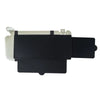 Black and white retractable car sun visor extender for glare protection
