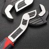 Self-Locking Pipe Wrench with Adjustable CR-V Steel Jaws