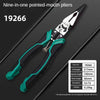 9-in-1 Multifunctional Wire Stripping Pliers with Crimping Action