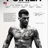 UFC Fighter Canvas Wall Art - MMA Boxing Poster for Gym & Man Cave Decor