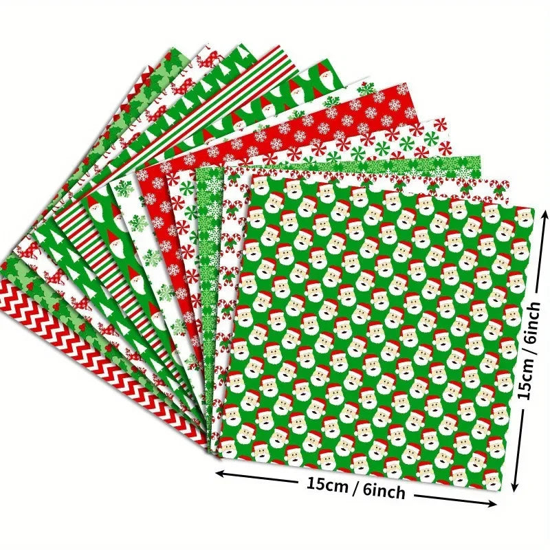 Weihnachtliches Geschenkpapier Set