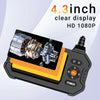 4.3" HD Waterproof Inspection Borescope Camera
