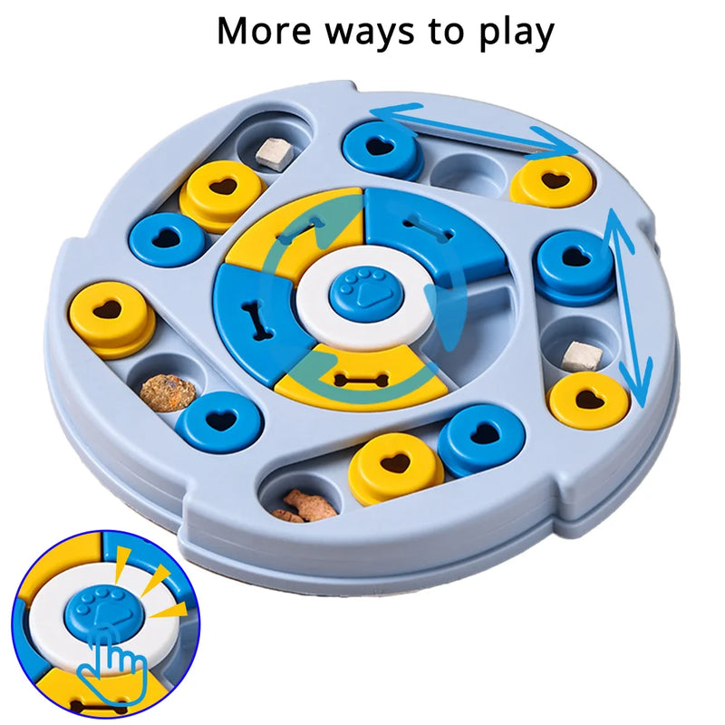 Interactive Dog Puzzle Toy for Slow Feeding & Mental Stimulation