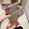 Crystal Bowknot Evening Clutch with Chain Strap