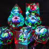 Beholder's Eye Sharp Edge Resin Dice Set for D&D