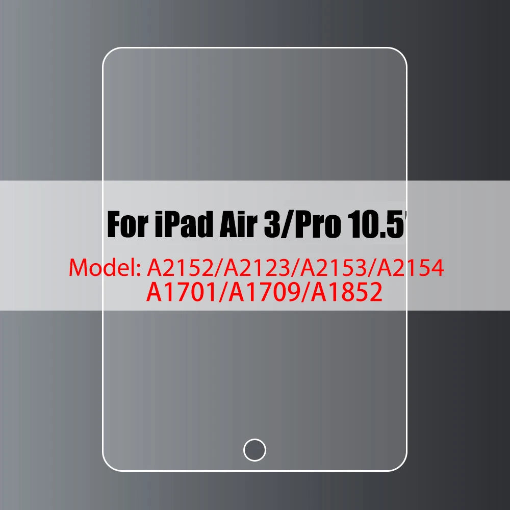 9H Tempered Glass Screen Protector for iPad