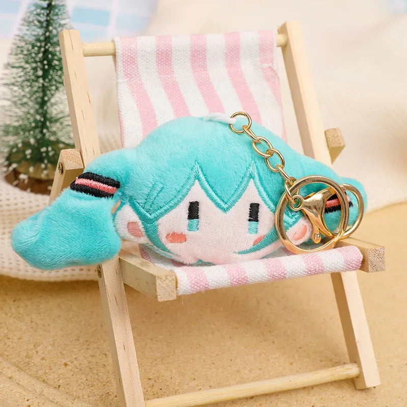 Hatsune Miku Plüsch-Schlüsselanhänger