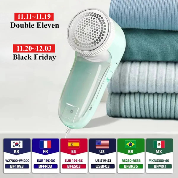 Portable Electric Lint Remover for Clothes