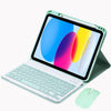 Bluetooth Keyboard Case for iPad with Detachable Keyboard & Pencil Holder