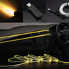 USB Fiber Optic RGB Ambient Light Strip with App Control