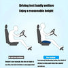 Memory Foam Seat Cushion - Ergonomic Comfort & Washable Cover