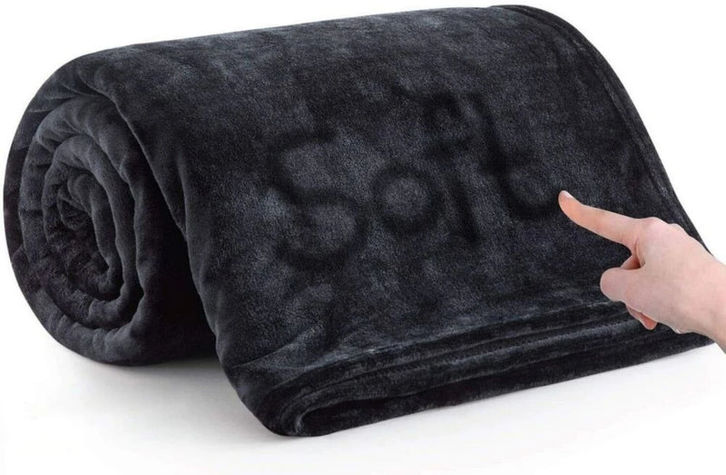 Wendbare Mink-Fleece-Decke