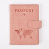 PU Leather Passport Holder with Credit Card Slots