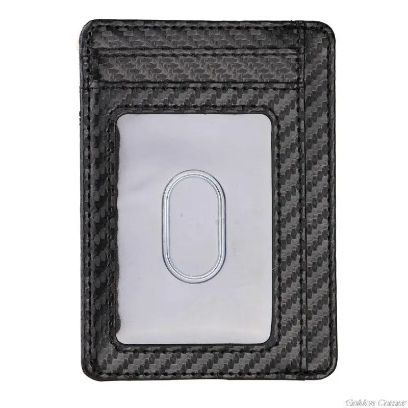 Slim RFID-Blocking Zipper Wallet